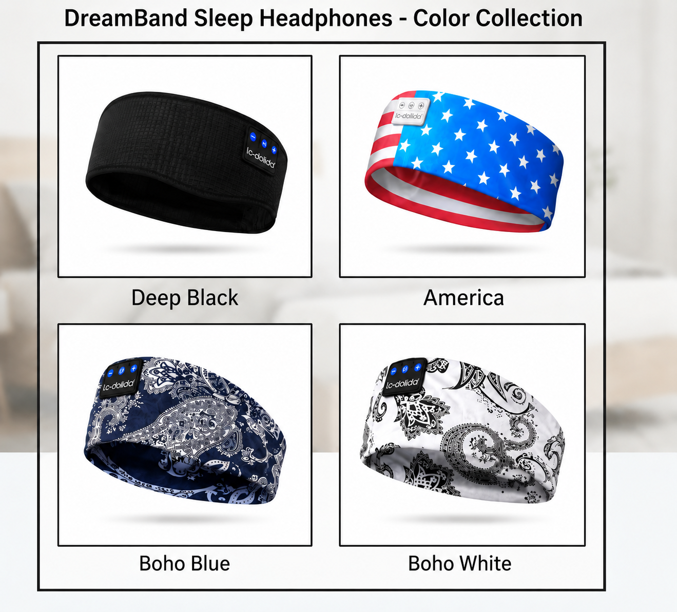DreamBand™ - Bluetooth Sleeping Mask 2.0